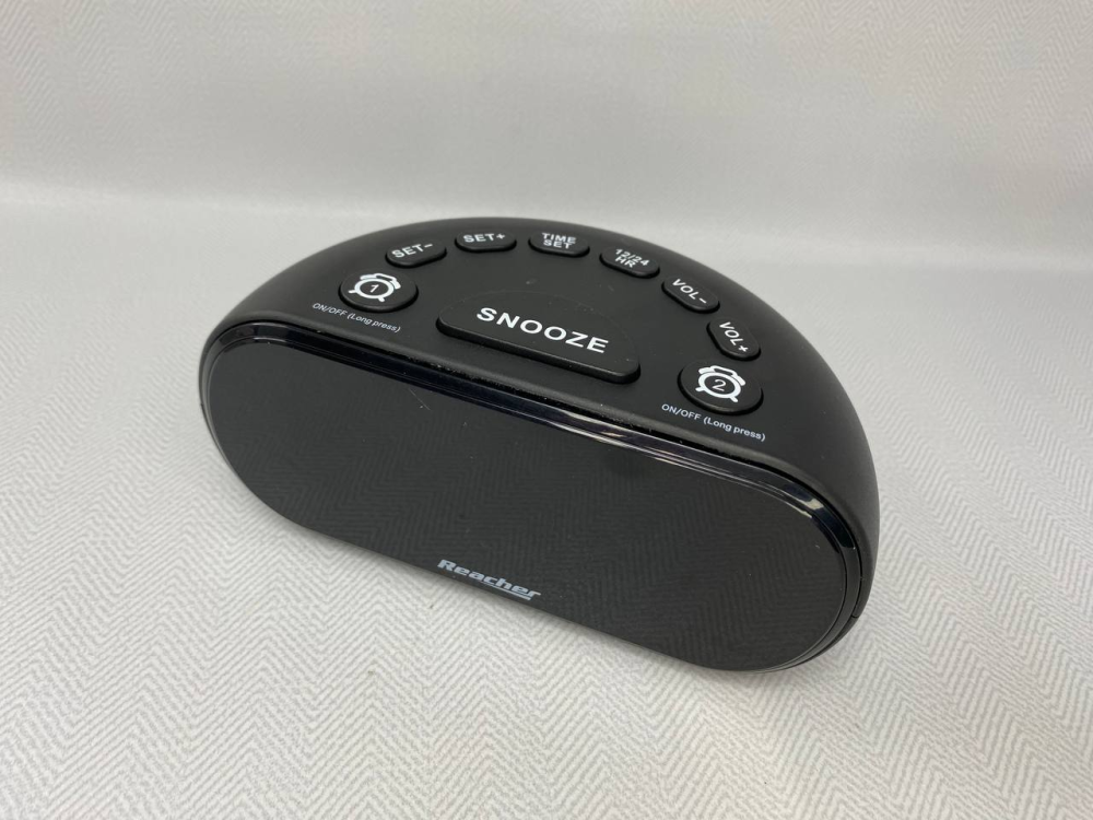 Б/в Цифровий будильник Reacher C10 з LED-дисплеєм, 2 USB, подвійним будильником та природними звуками Київ - фото 3