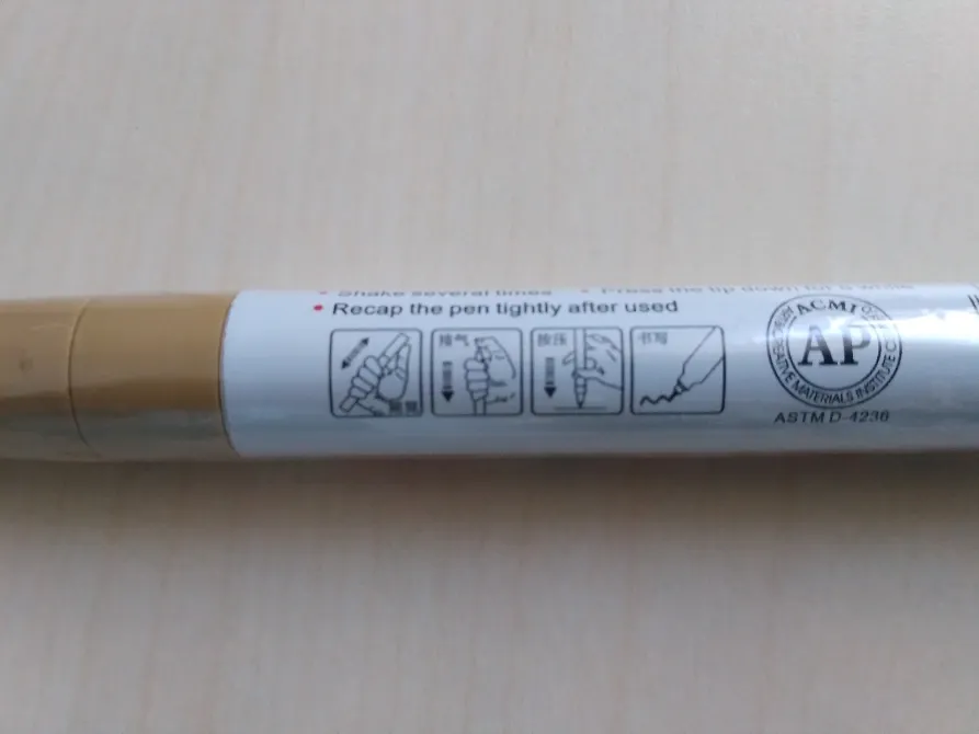 Маркер для шин авто или мотоцикла Кофейный. Київ - фото 5