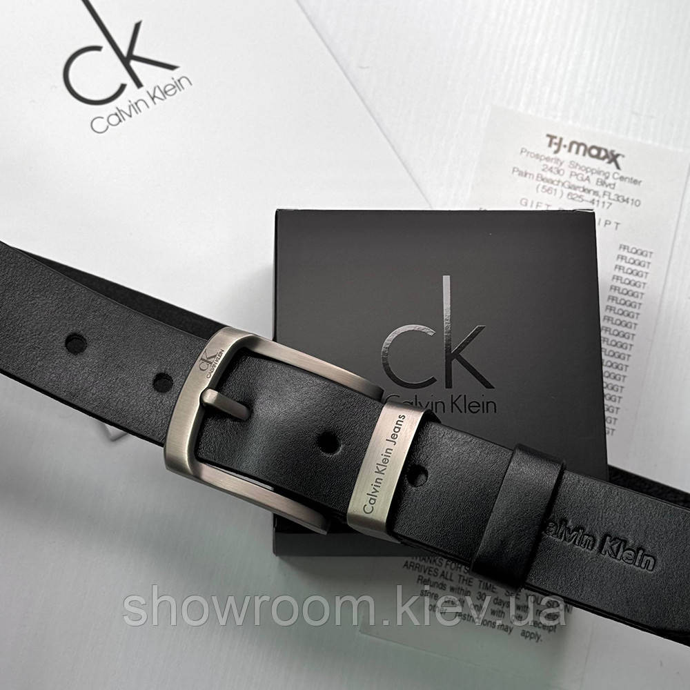 Мужской брендовый ремень из итальянской натуральной кожи Ск (402) Киев - изображение 1