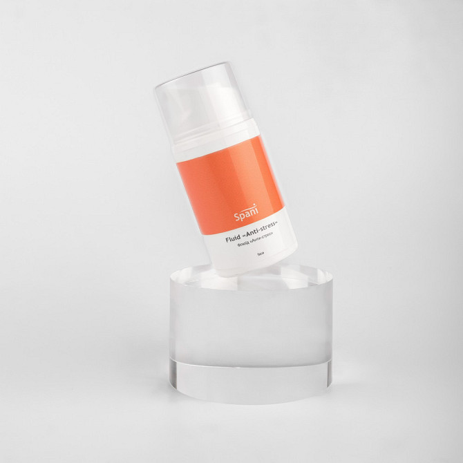 Легкий гель для обличчя з ефектом матування та SPF 35 Fluid Anti-stress SPF 35 Spani 50 мл Вінниця - фото 4
