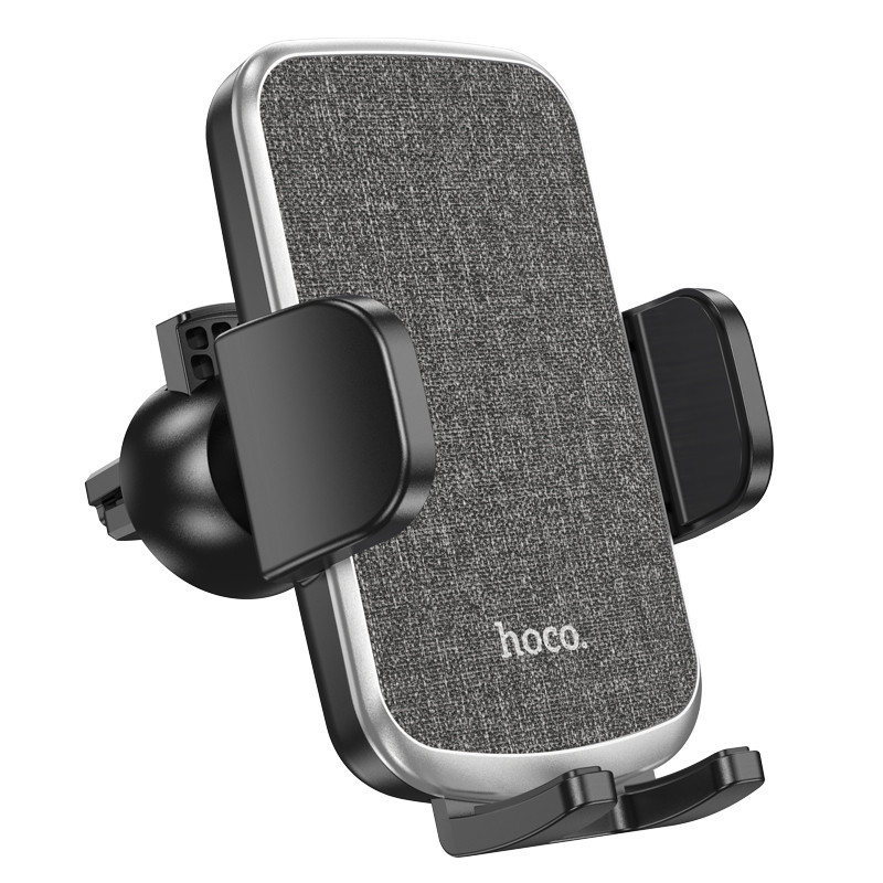 Автотримач для телефона HOCO CA94 Polaris push-type air outlet car holder Black Одеса - фото 1