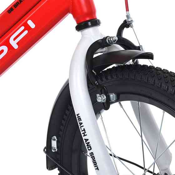 Велосипед дитячий MB 18031-1, 18 дюймів, червоно-білий Вінниця