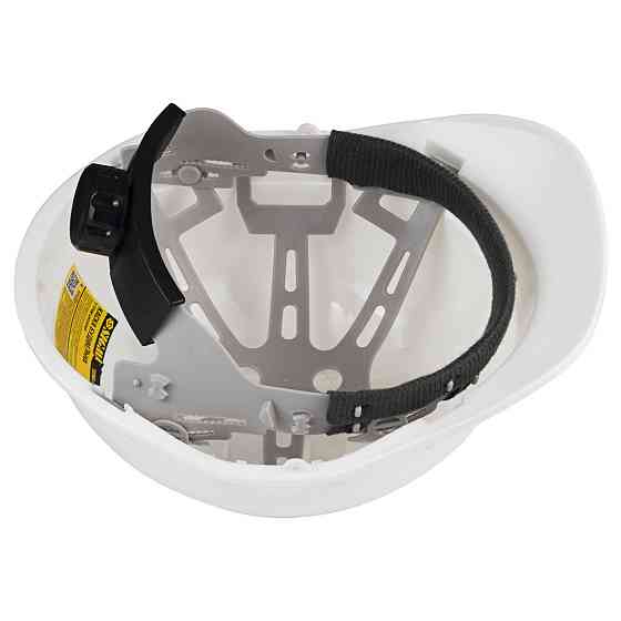 Каска будівельна 8 точок кріплення (біла) SIGMA (9414501) Київ