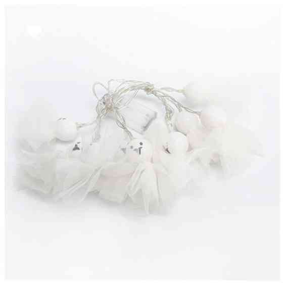 Гирлянда на Хэллоуин Привидение 150 см 10 led теплый белый Киев