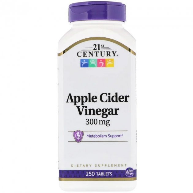 Apple Cider Vinegar 300 mg 250 Tablets Луцк - изображение 1