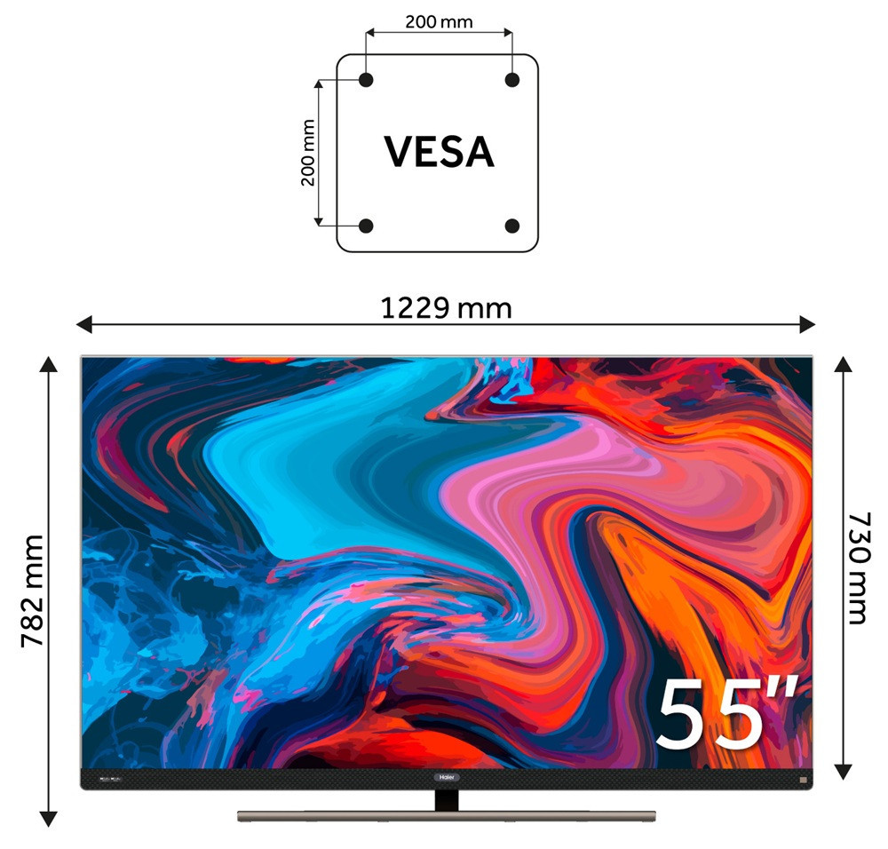 LED-телевізор Haier H55S900UX (7006312) Київ - фото 2