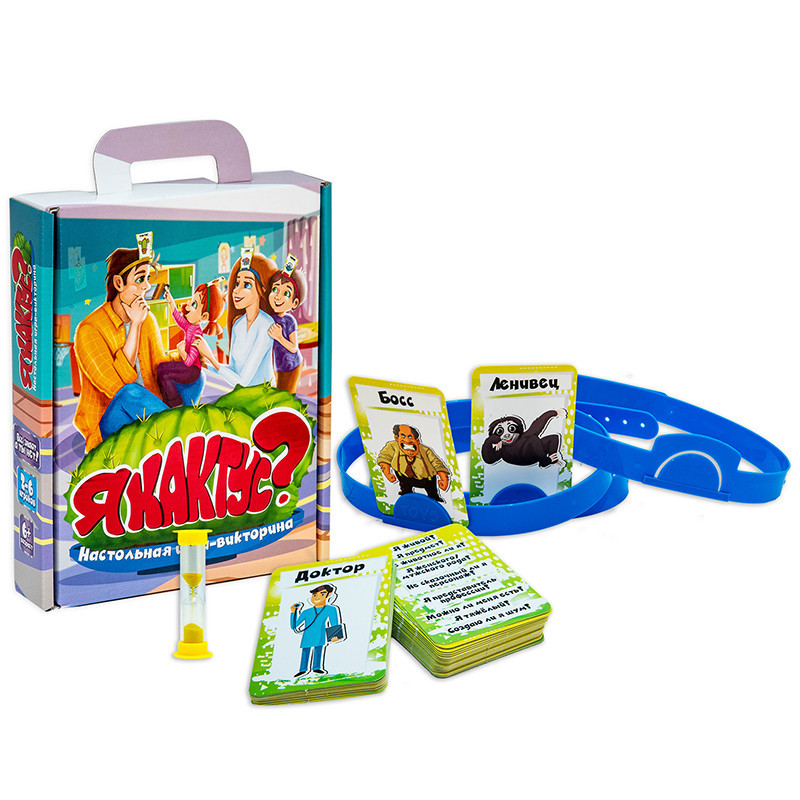 Розважальна гра 30614 (укр) " Я кактус?", в кор-ці 23-18,5-5см, шт Київ - фото 1