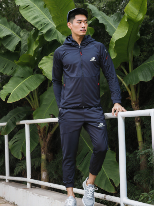 Мужской эластиковый спортивный костюм New Balance Сумы - изображение 3