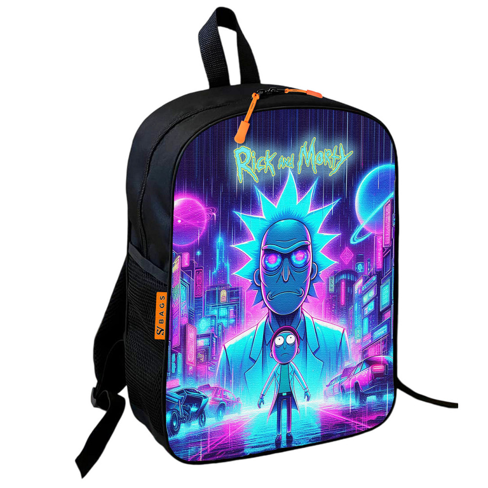 Рюкзак шкільний дитячий Рік і Морті «Rick and Morty» 36х27 см для хлопчика (01089) Київ - фото 1