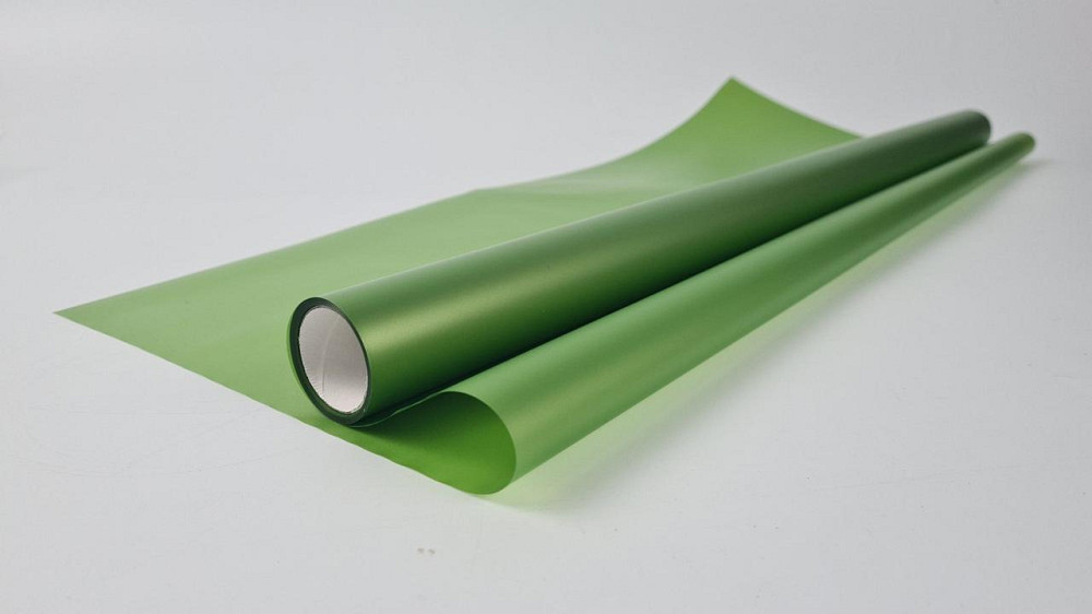 Калька для квітів рулон 8 м тонований матовий (77) (h660) No820 ультразелений (1 шт.) Харків - фото 1