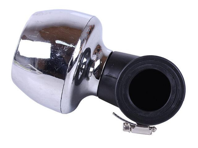 Фільтр нульовий "Turbo" чорний хром Ø 42 мм 90° (125-150с) Мукачево - фото 2