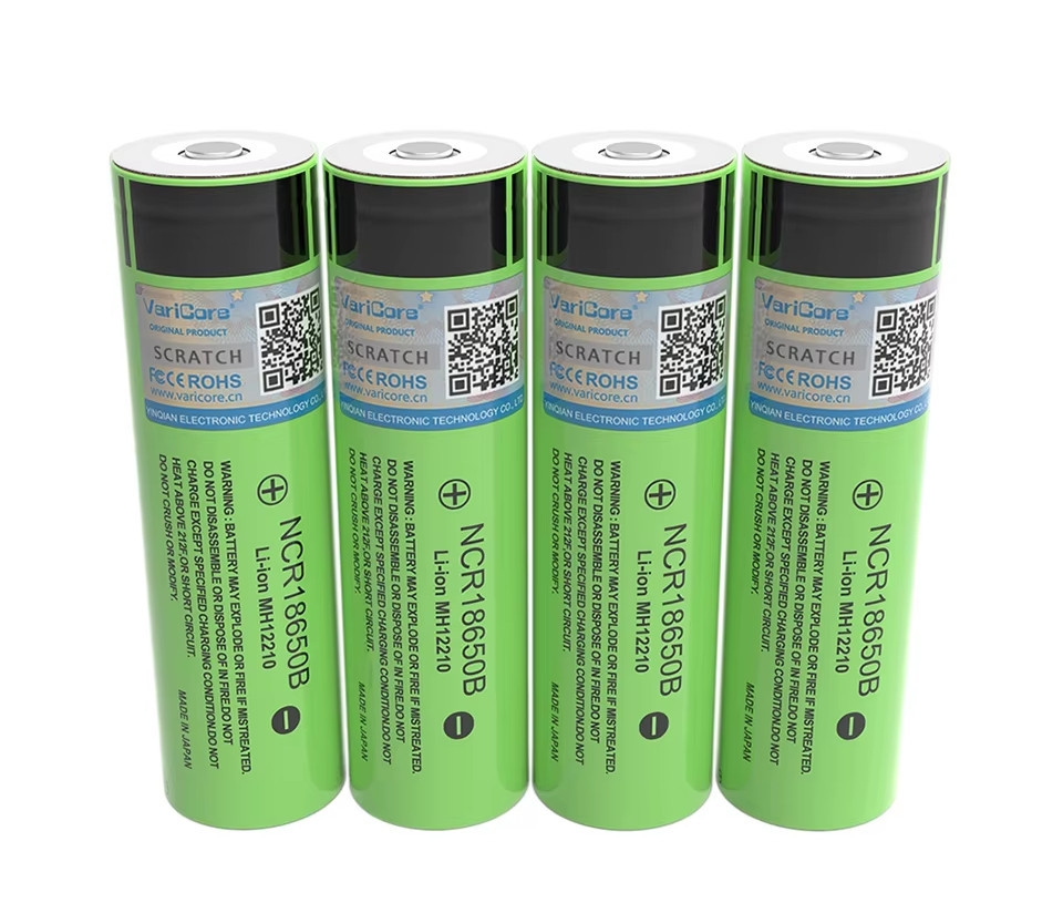 Акумулятор (без захисту) VariCore 34B-JT Li-ion 18650 3400 mAh 3.7V (NCR18650B) Зелений Київ - фото 7