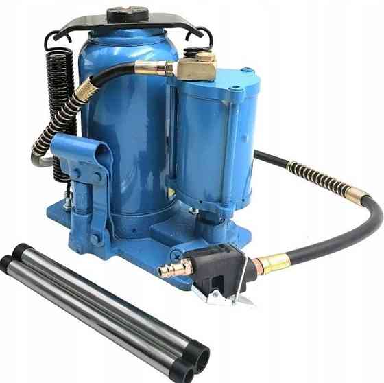 Гидравлический пневматический домкрат 20t Geko G02065 Харьков