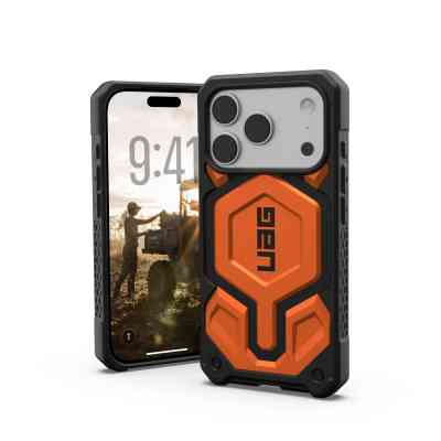 Чехол для мобильного телефона UAG Monarch Pro MagSafe iPhone 17 Pro Orange (114513119797) Винница