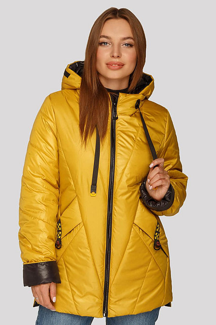 СТИЛЬНАЯ ДЕМИСЕЗОННАЯ ЖЕНСКАЯ КУРТКА ДИАНА В УЛЬТРАМОДНЫХ ЦВЕТАХ. 48-62Р Киев - изображение 1