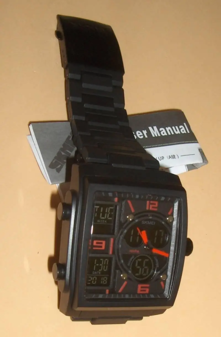 Наручний годинник Durable Skmei 1274 Червоний Вінниця - фото 7