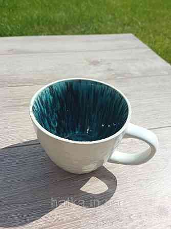 Чашка Olens "Totem" 400 мл кераміка білосняя Київ