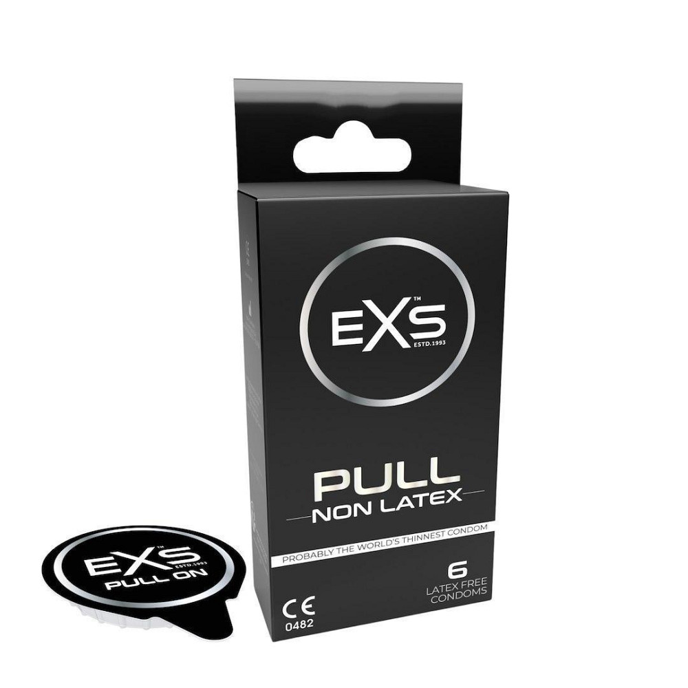 Презервативы - EXS Pull Non-Latex, 6 шт. Sex Aura Киев - изображение 1