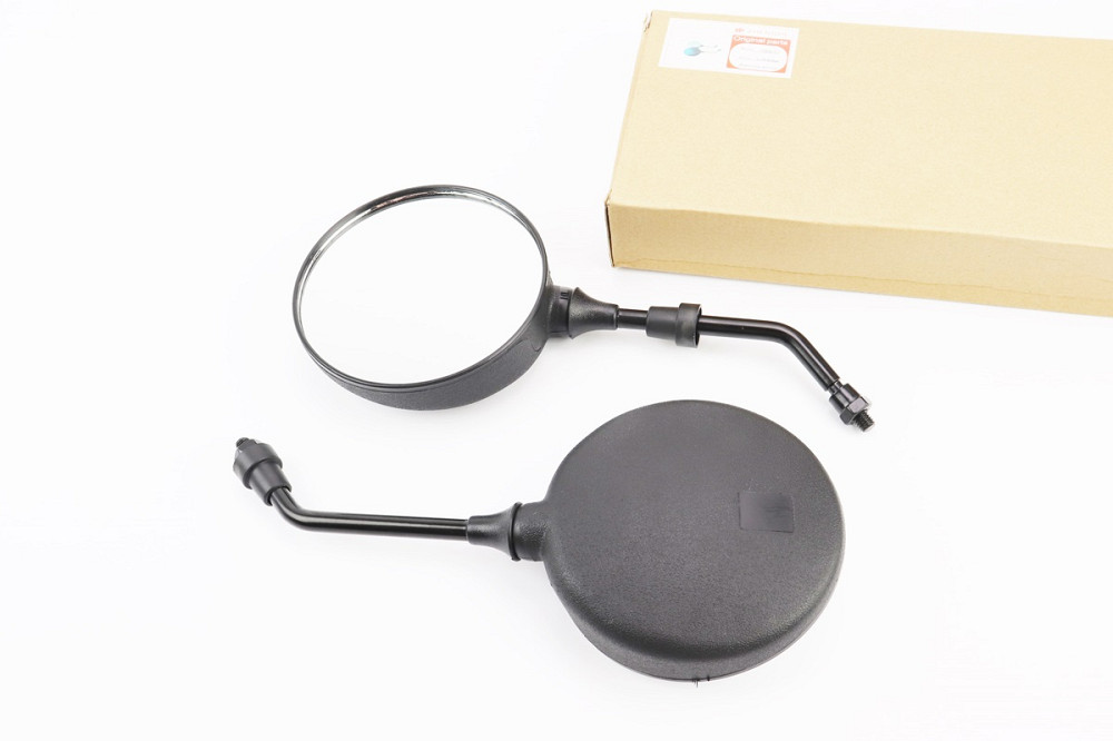 Дзеркала к-кт Круглі-чорні "МОТО", м8 Киев - изображение 1