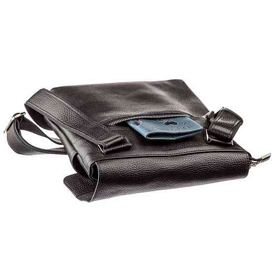 Сумка SHVIGEL 11157 з натуральної шкіри Чорна Київ