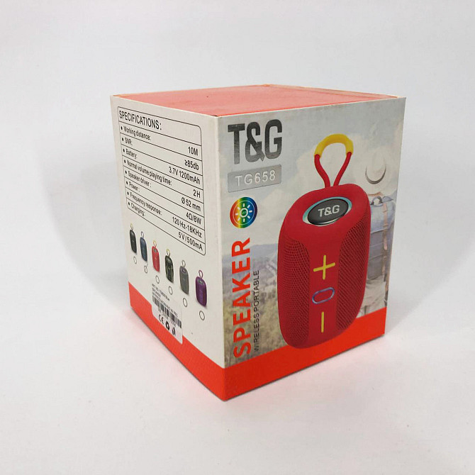 Акустика для улиц TG658, Bluetooth колонка для хорошей музыки, Беспроводная колонка с VC-451 мощным звуком Киев - изображение 9