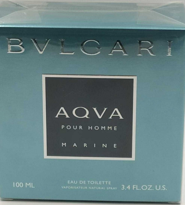 Парфюмерия: Bvlgari Agva Marine Pour Homme edt 100ml. Оригинал ! Киев - изображение 1
