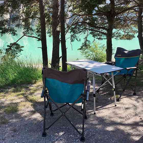 Кресло раскладное Uquip Roxy Blue/Grey (244002) Вінниця