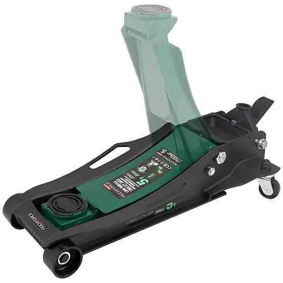 Домкрат 5т підкатний (96-595 мм) з педаллю Rockforce RF-T815011L Одеса