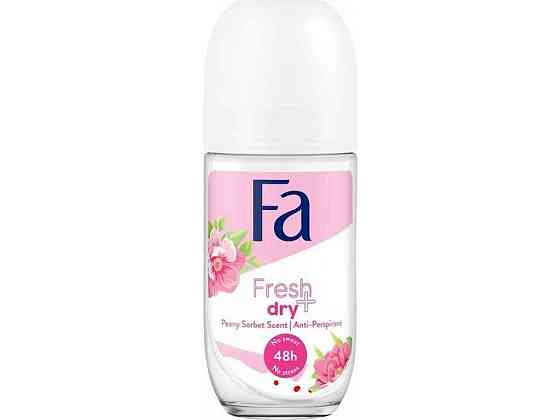 Антиперспірант-ролик FreshDry з ароматом півонії сорбет 50мл ТМ Fa   Solmir Київ