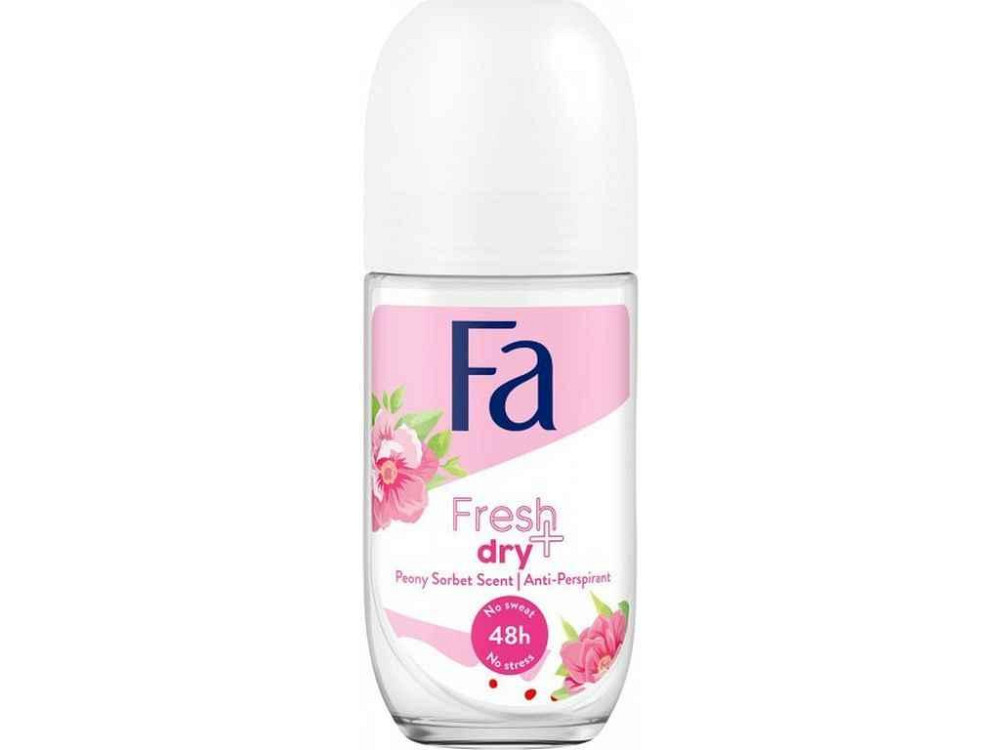 Антиперспірант-ролик FreshDry з ароматом півонії сорбет 50мл ТМ Fa   Solmir Київ - фото 1
