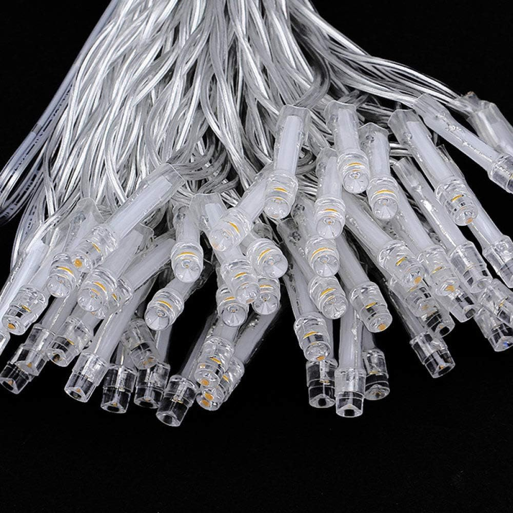 Світлодіодна гірлянда 100 LED / 10 метрів: Теплий білий, Пульт, Таймер, 8 режимів, Водонепроникна Київ - фото 6