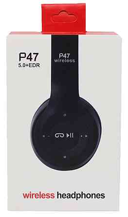 Наушники беспроводные P47 с Bluetooth, MP3 и FM Днепр