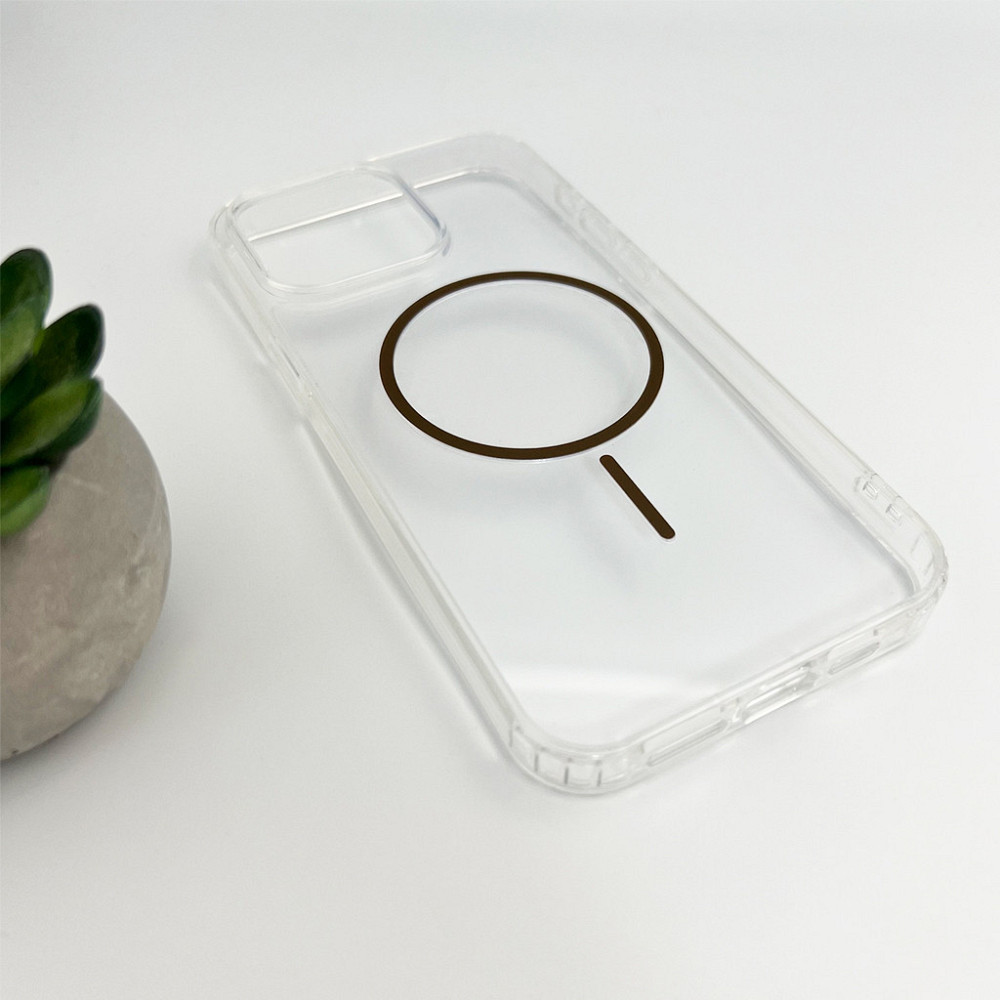 Чохол Cosmic Acrylic Thin Magnetic for Apple iPhone 13 Gold Киев - изображение 3