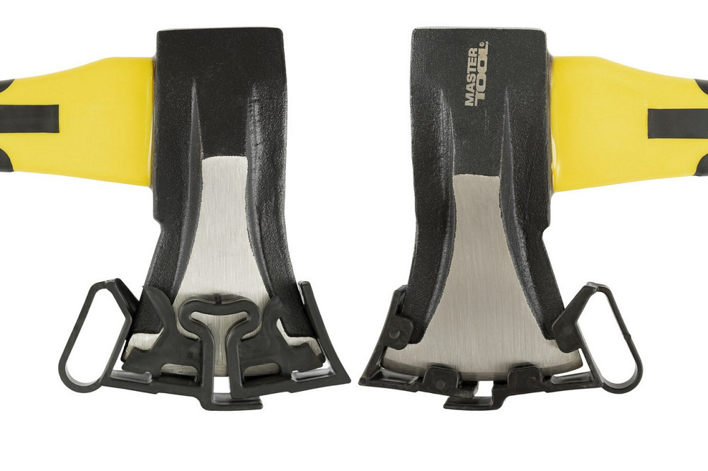 Сокира-колун MASTERTOOL 1000 г HRC60 ручка фібергласова 390 мм 05-0208 Рівне - фото 4