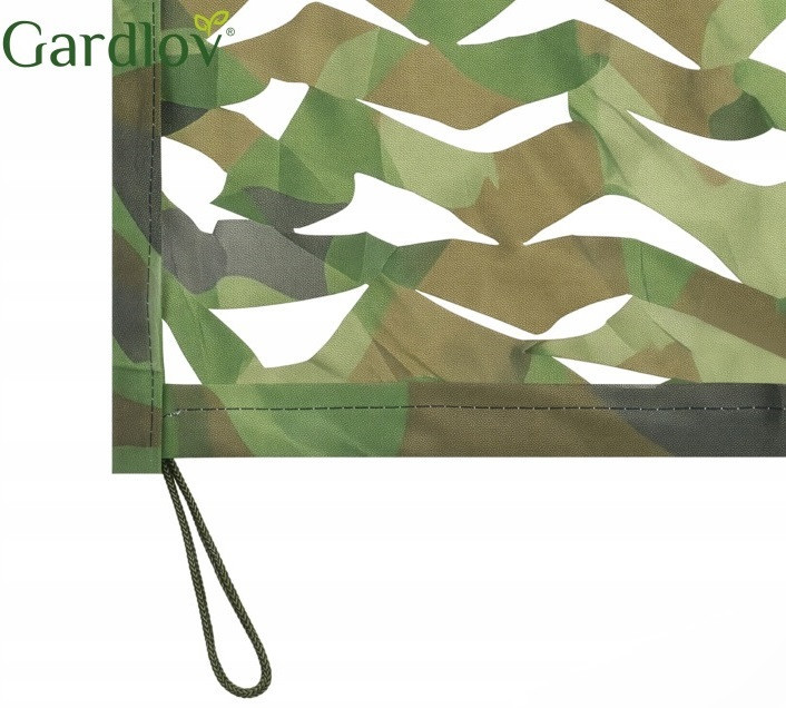Камуфляжна маскувальна сітка розміром 4х6 метрів із кріпленнями Gardlov (27384) Нововолинськ - фото 6