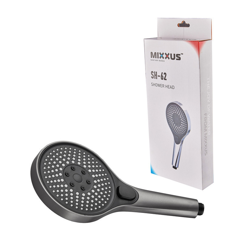 Лійка для душу Mixxus SH-62 GRAPHITE 3 функції (Колір графіт) (MI8300) ( 27189 ) Харьков - изображение 2