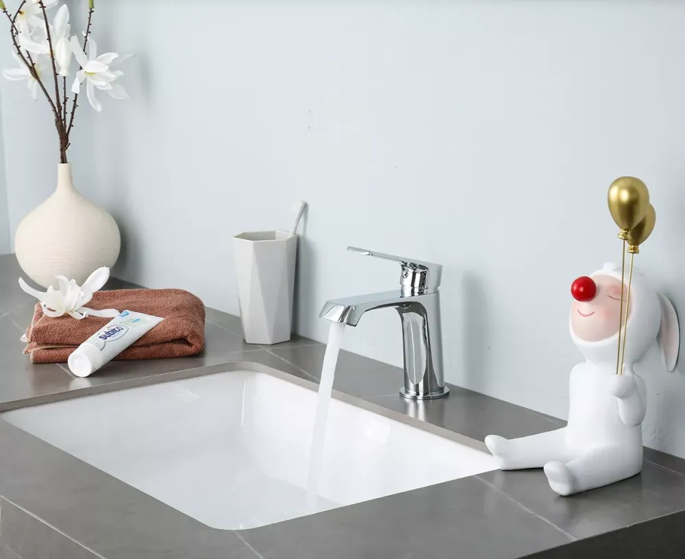 Змішувач для умивальника Frap F1071 хром Київ - фото 2