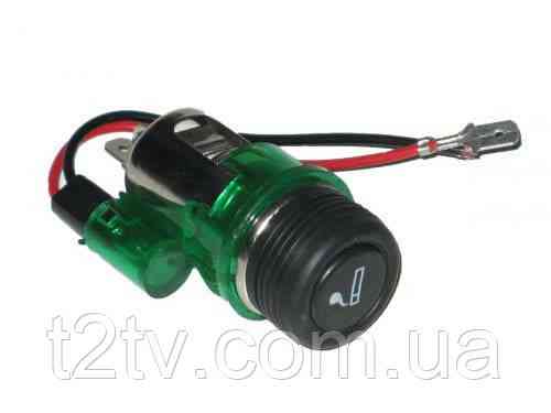 Прикуриватель с гнездом с подсветкой 12V K-5117 Винница