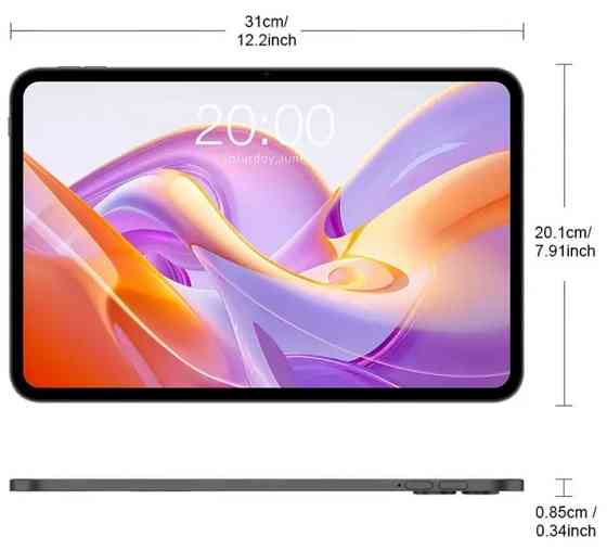 Планшет 14 дюймів 120гц 8/128 g99 android 15 teclast t65 8000mAh odea. Харків