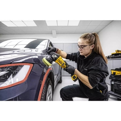 Шлифовальная машина DeWALT полировальная 18В XR Li-Ion, бесщёточная, 2000 - 5500 об/мин (без АКБ и ЗУ) (DCM848N) Винница - изображение 5