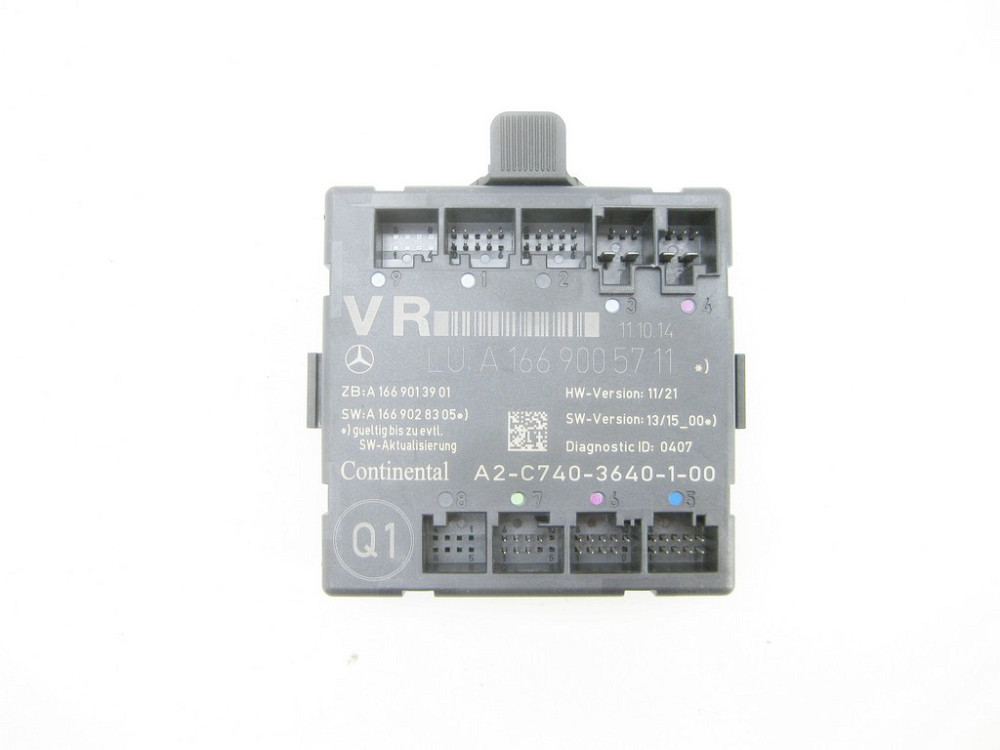 Mercedes-Benz  A1669005711 Блок керування передніх правих дверей ML/GLE W166 GL/GLS X166 CLA C117 GLA X156 A-class W176 B-class W242 B-class W246 Одеса - фото 1