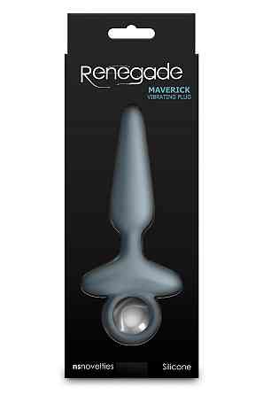 Анальный вибратор NS Novelties Renegade голубой, 15 см Sex Aura Киев