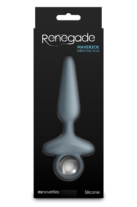 Анальный вибратор NS Novelties Renegade голубой, 15 см Sex Aura Киев - изображение 4
