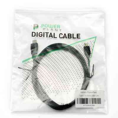 Дата кабель USB 3.0 Type C – micro USB 1.5м PowerPlant (KD00AS1258) Вінниця