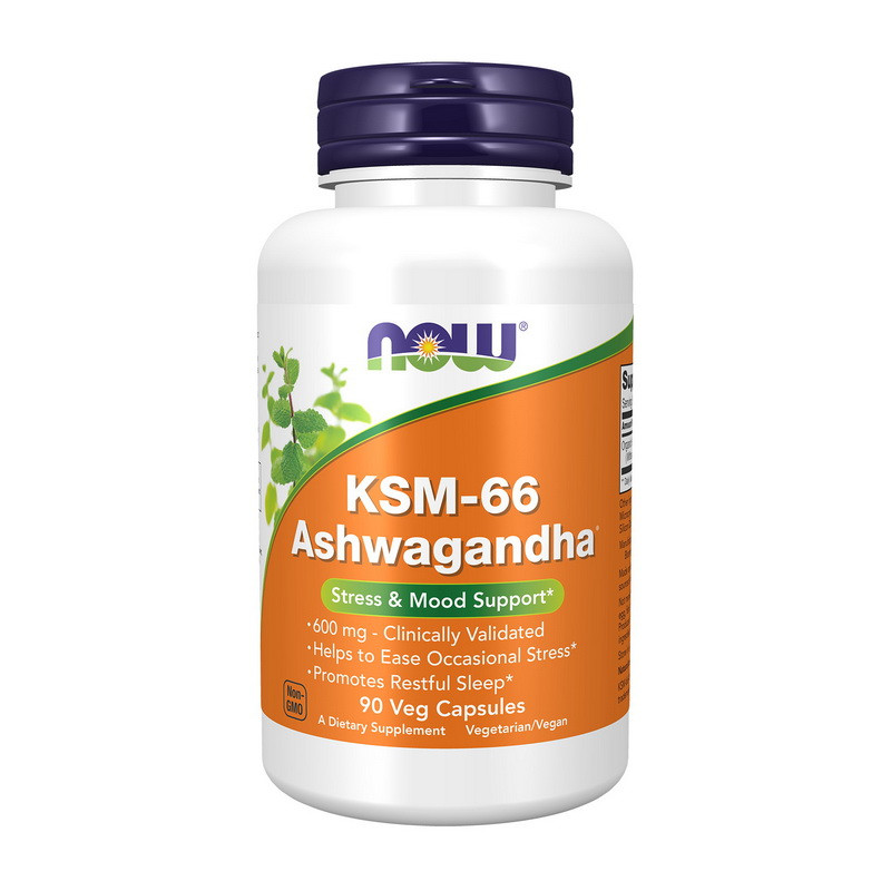 KSM-66 Ashwagandha 600 mg (90 veg caps) Луцк - изображение 1