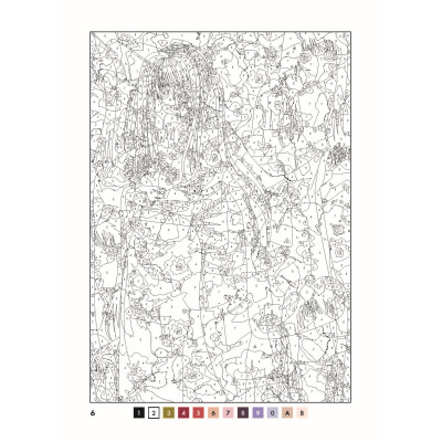 Книга 50 магічних фарбованок. Манґа Жорж (9786177853397) Вінниця - фото 7