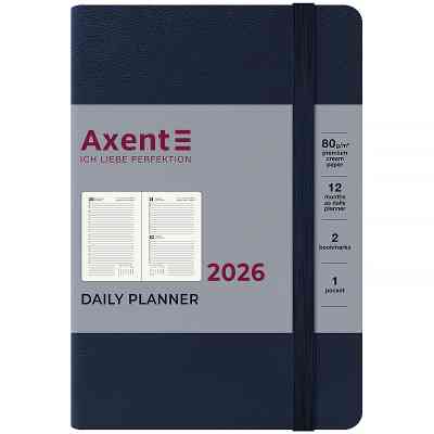 Тижневик Axent датований 2026 Pocket Strong 104х146, синій (8833-26-02-A) Вінниця