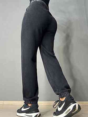 Штани жіночі Black Cyclone 602 джогери варені тай-дай чорні, чорний, S Київ