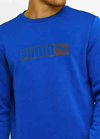 Мужской зимний батальный свитшот PUMA  ESSENTIALS+ FLEECE MEN'S HOODIE Киев