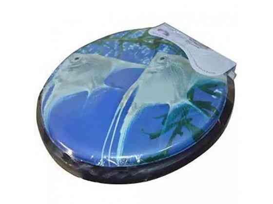 Сидение для унитаза мягкое ЛЮКС Picasso (в ассортименте) Харьков